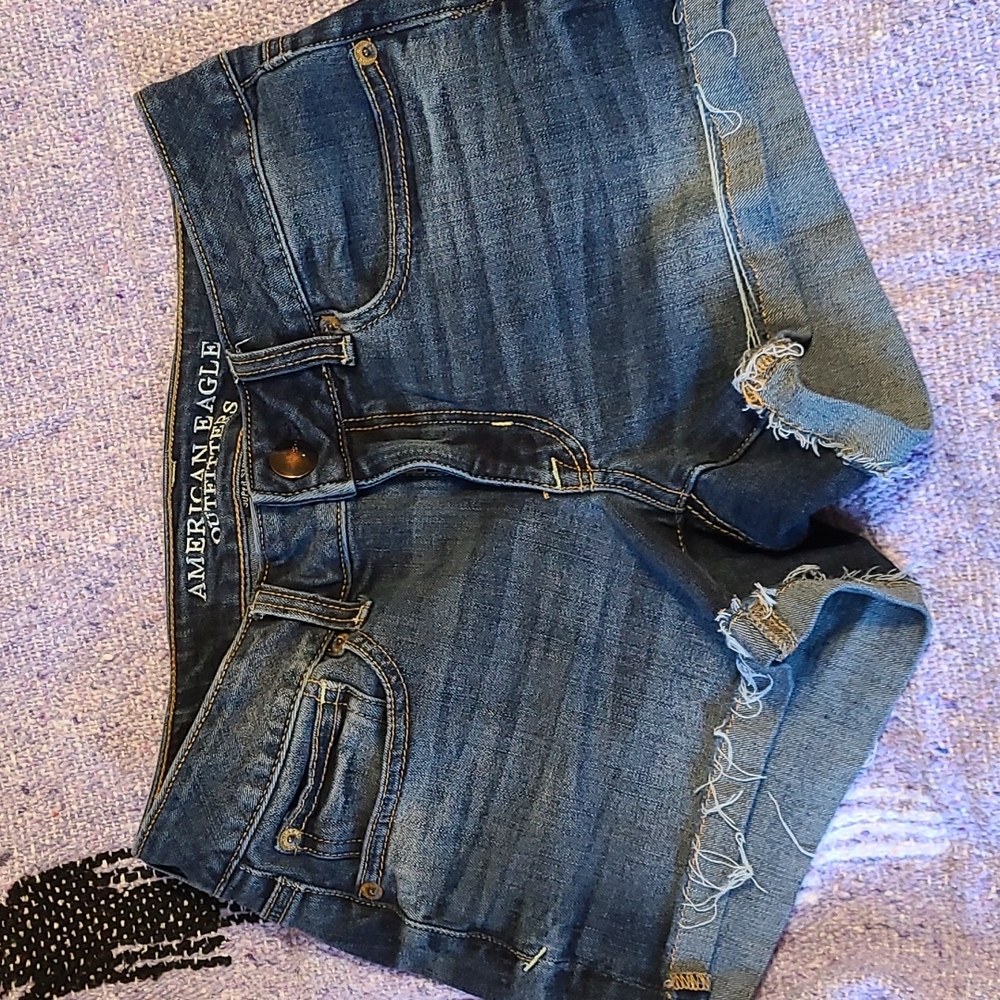 American Eagle shortie shorts size 2